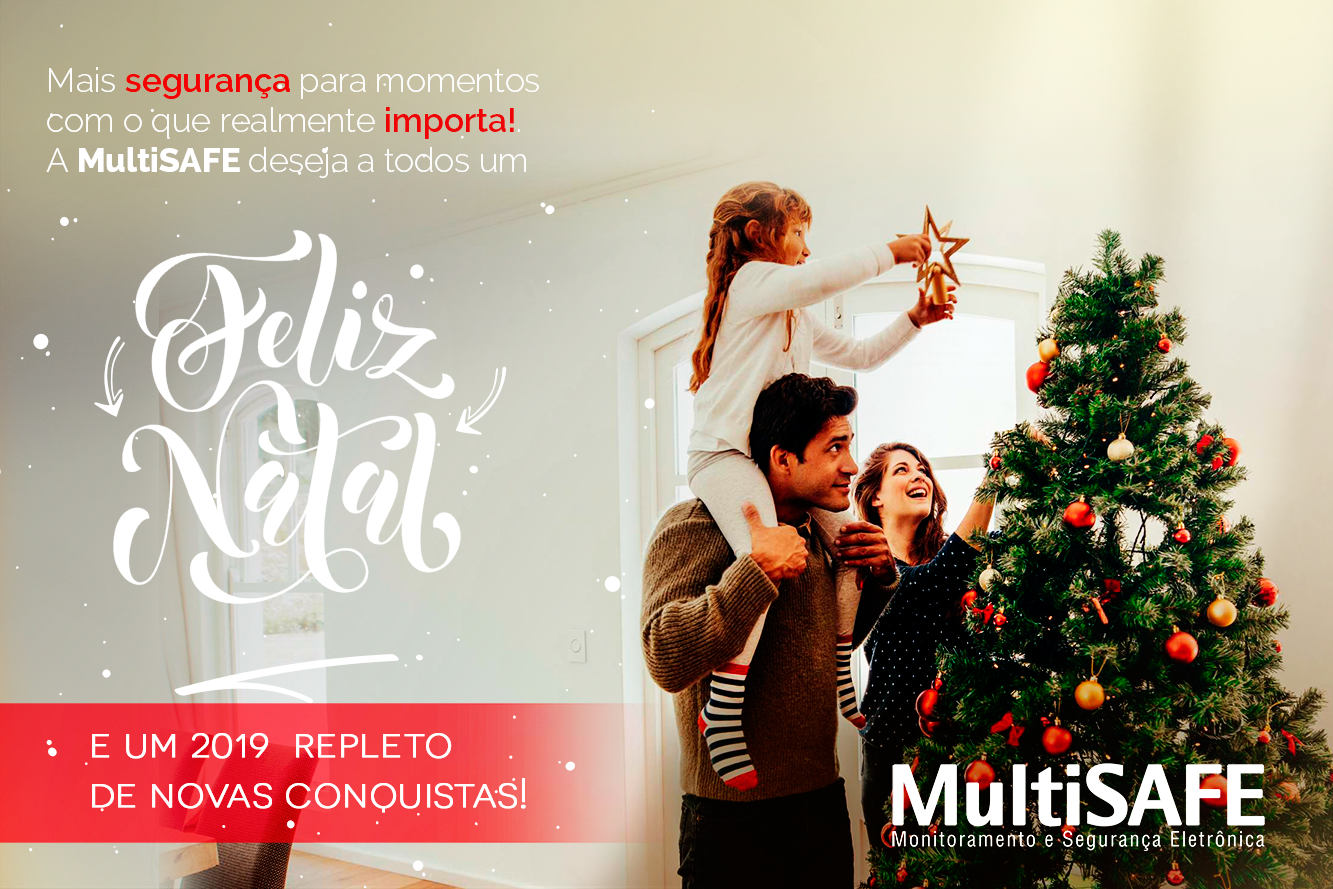 Empresa de segurança Feliz Natal e Próspero Ano Novo!